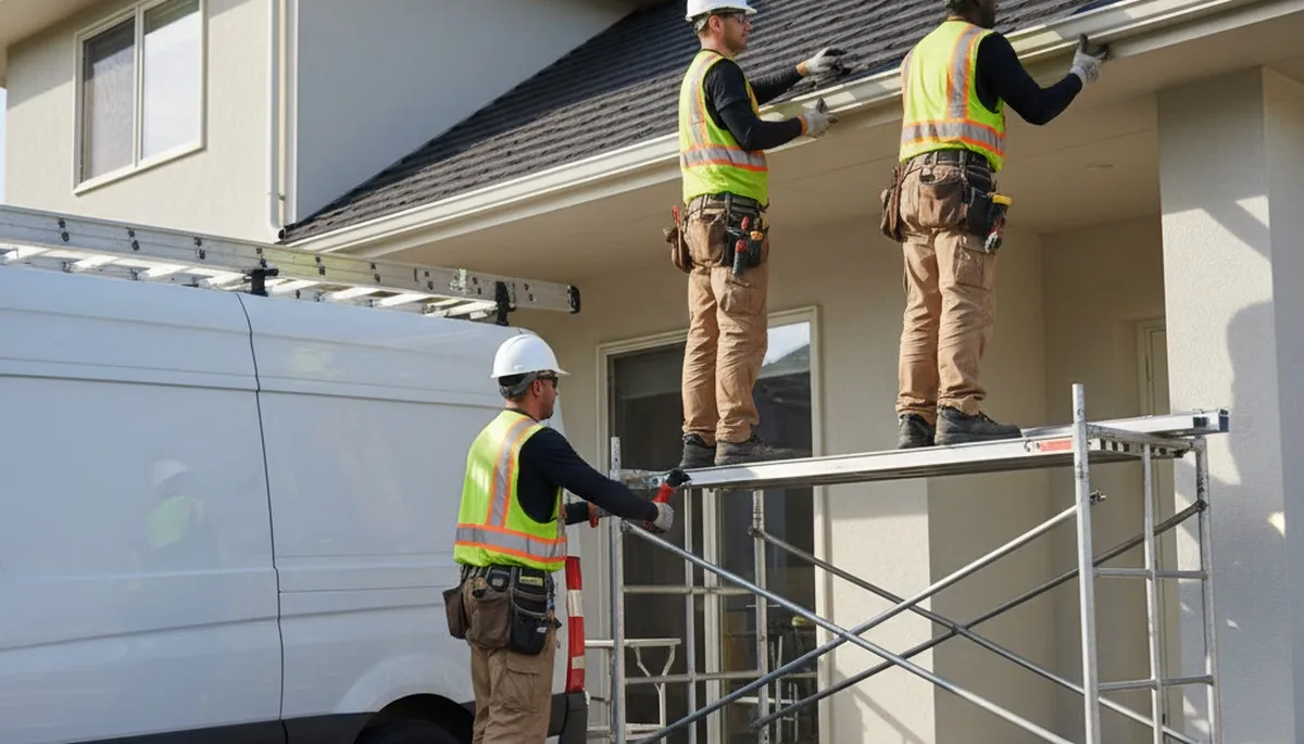 Las Vegas, NV gutter installation for siding homes by FX Remodeling & Exteriors