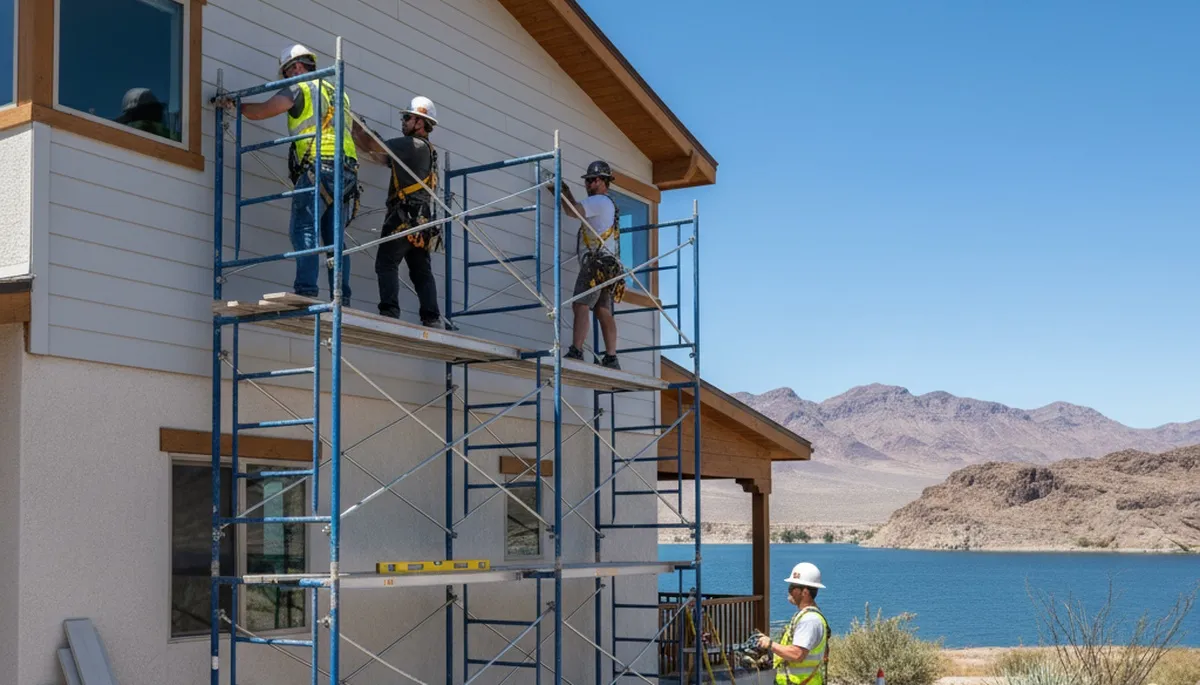 Las Vegas, NV siding installation team serving homes with durable vinyl siding solutions